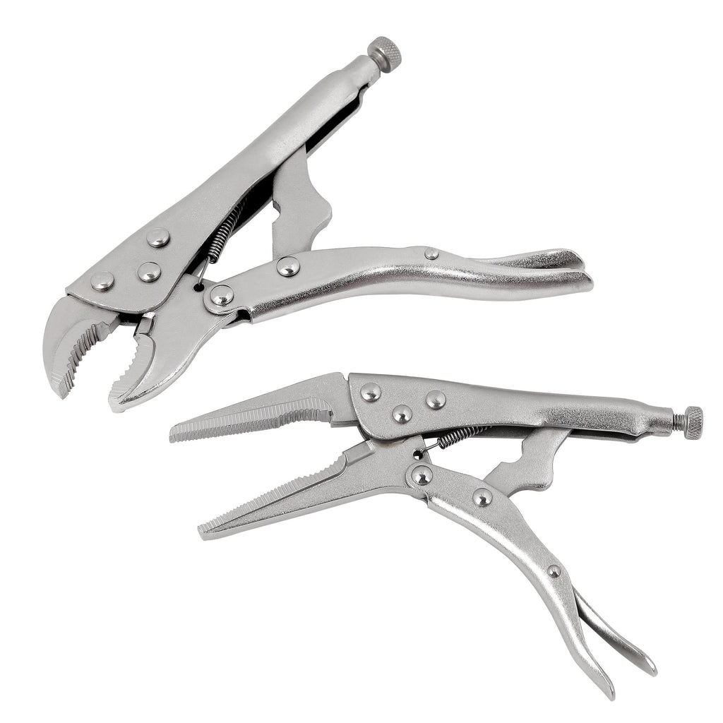 Hyper Tough 2-Piece Locking Pliers Set