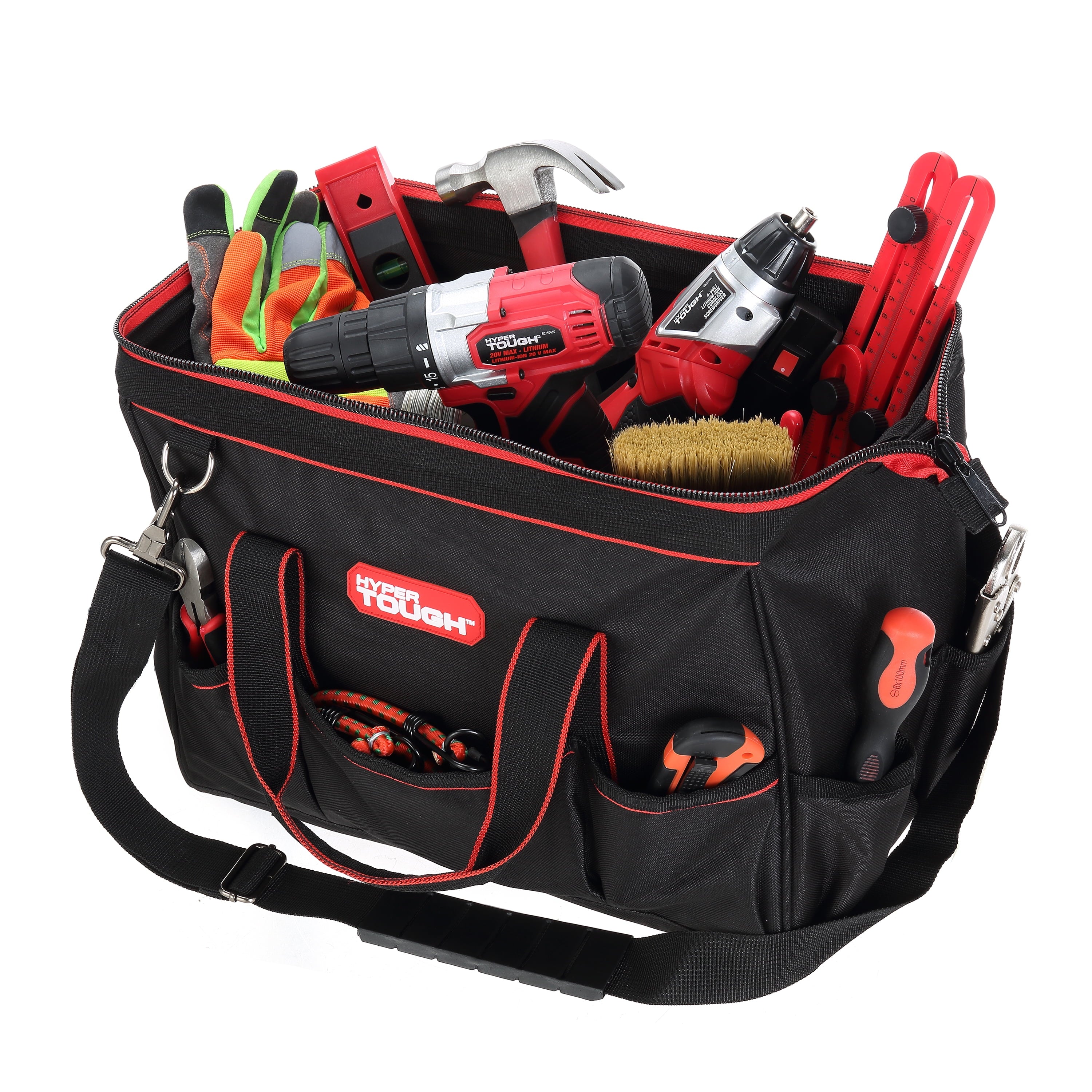 Hyper  Tough 15 Large Mouth Tool Bag