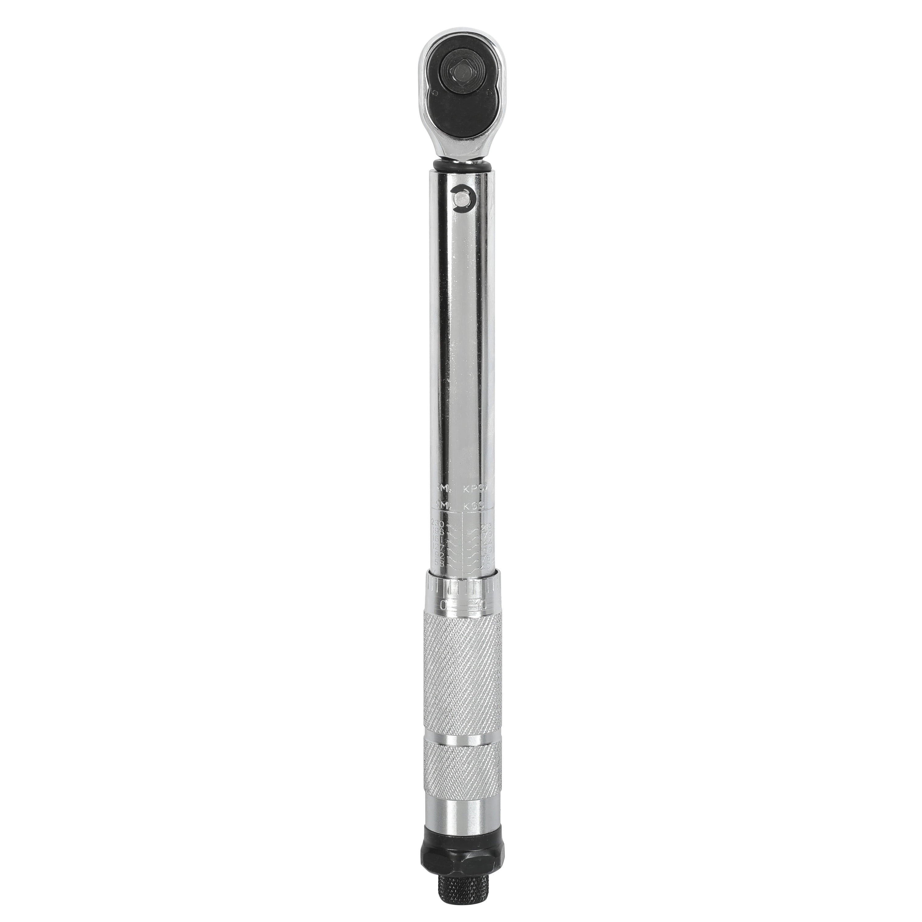 Hyper Tough 1/4-inch Drive Torque Wrench with Storage Case, 35-200 in-lbs