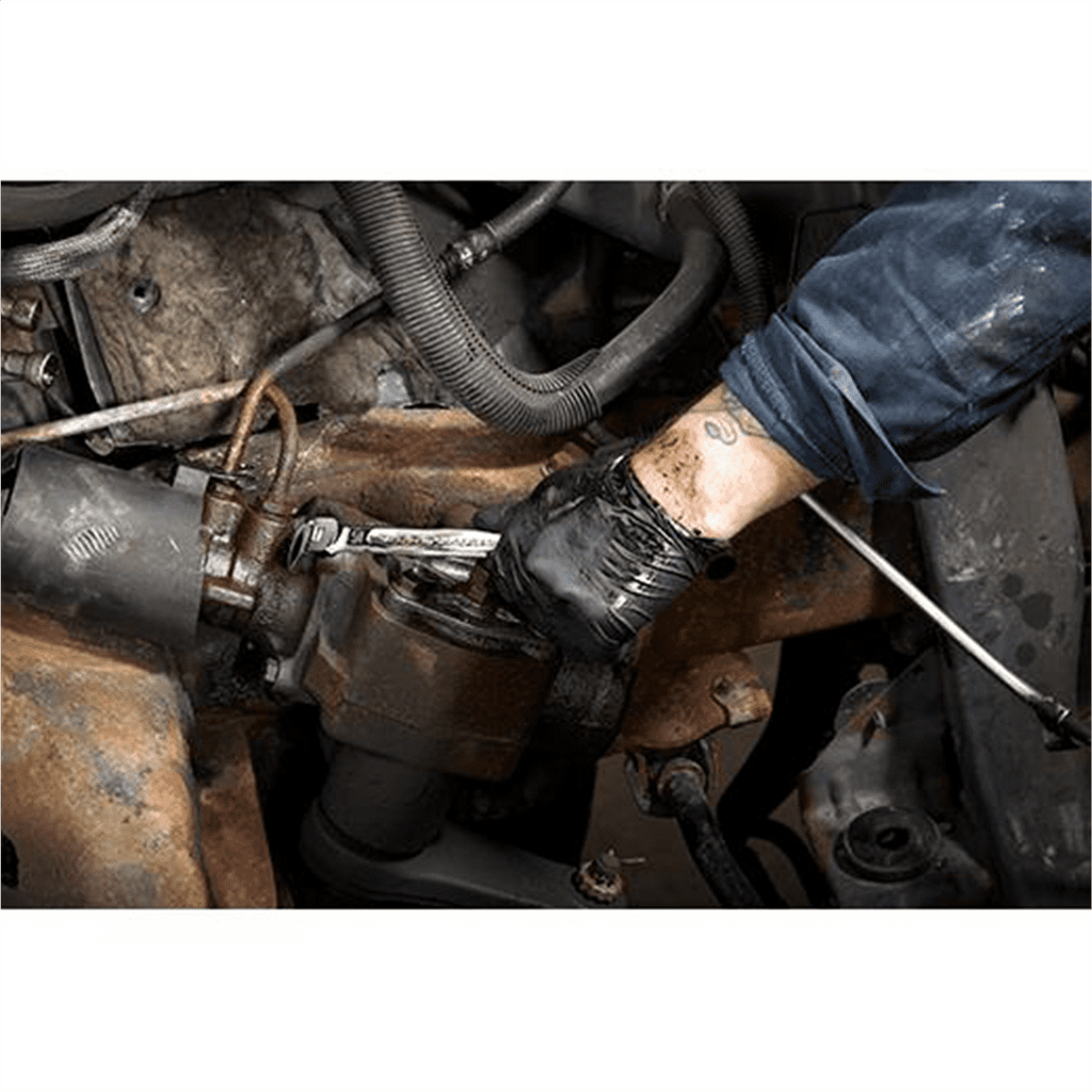Milwaukee Tool 7pc Metric Flex Head Ratcheting Combination Wrench
