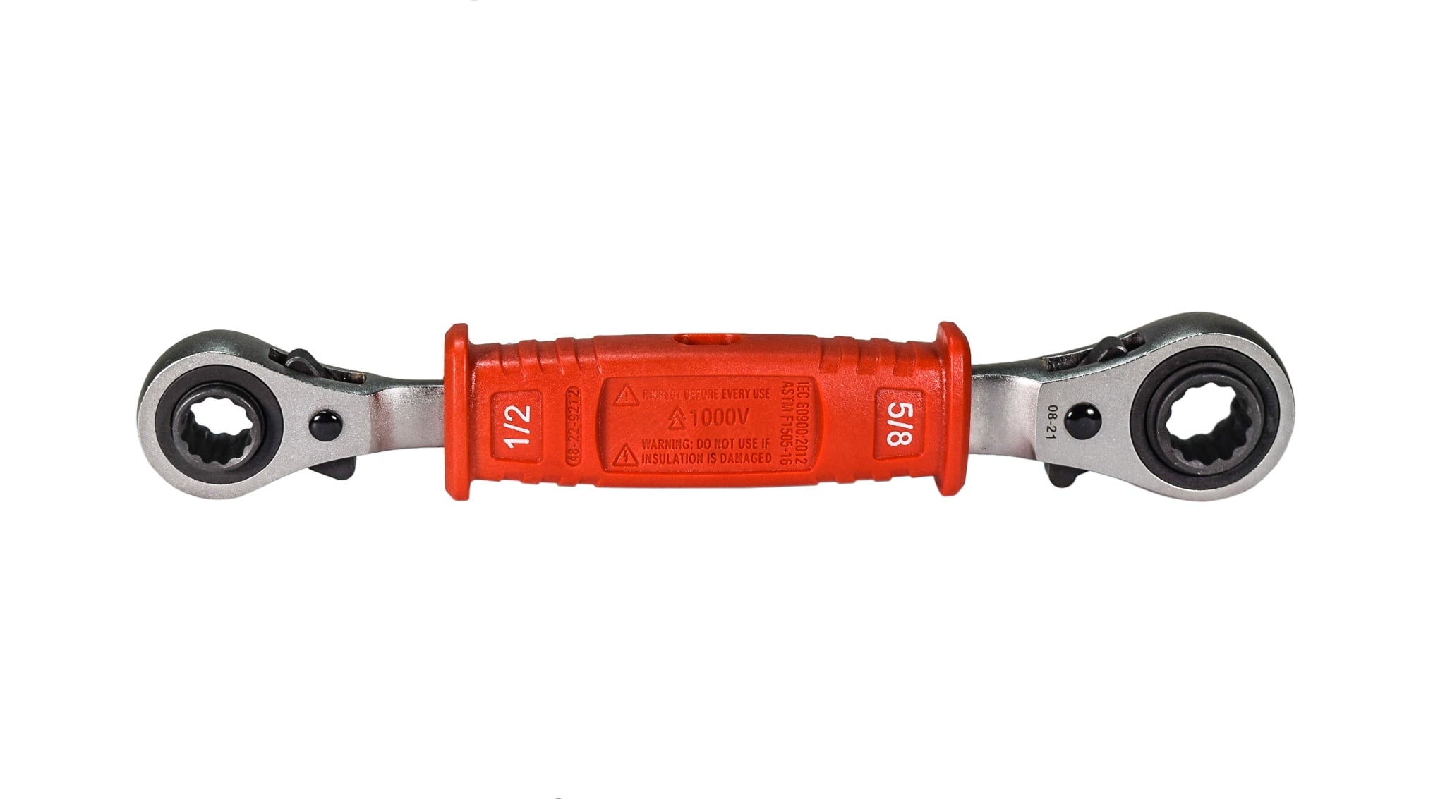 Milwaukee 48-22-9212 Lineman's 4-in-1 Insulated Ratcheting Box Wrench