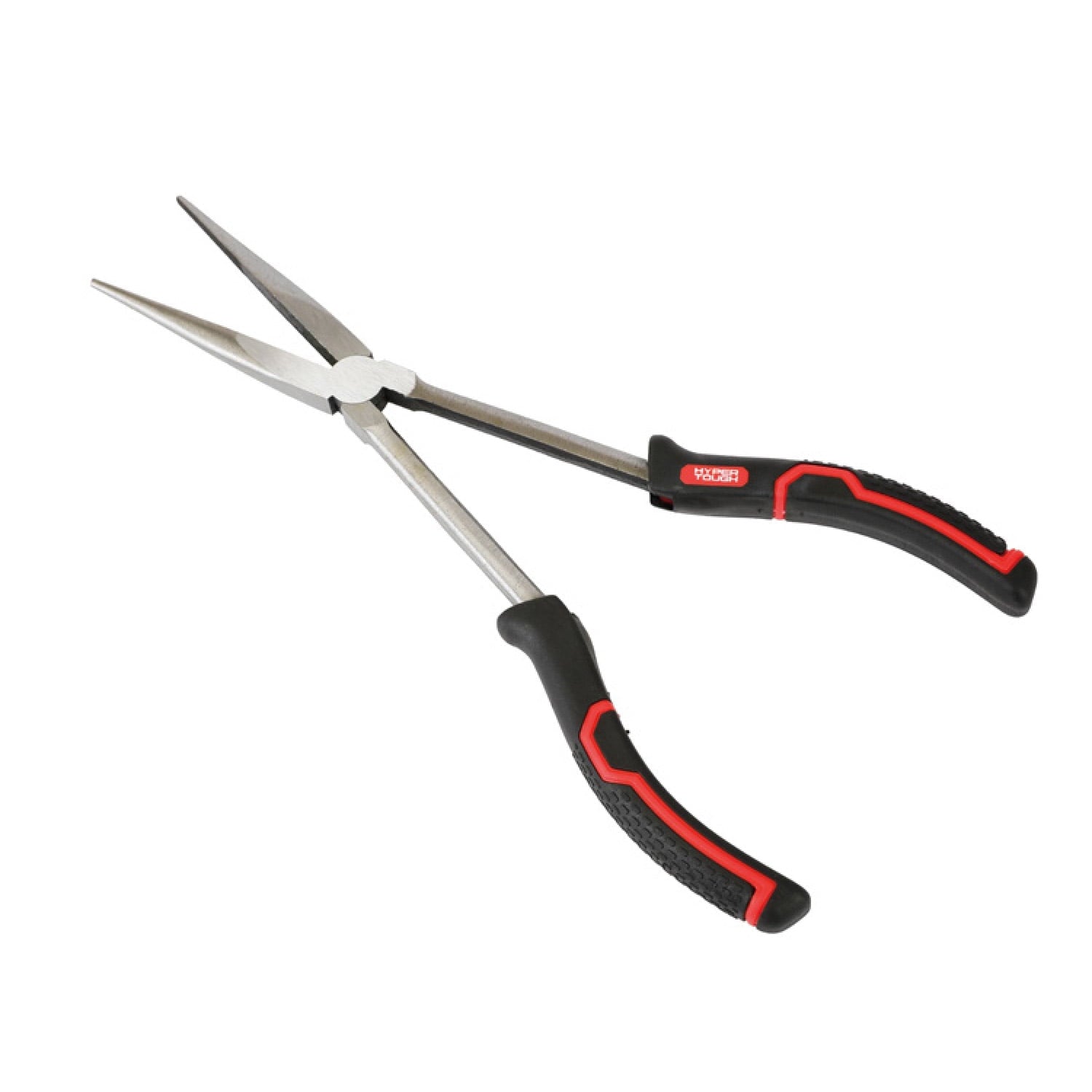 Hyper Tough 11-inch Long Nose Pliers with Ergonomic Soft Grip Handles