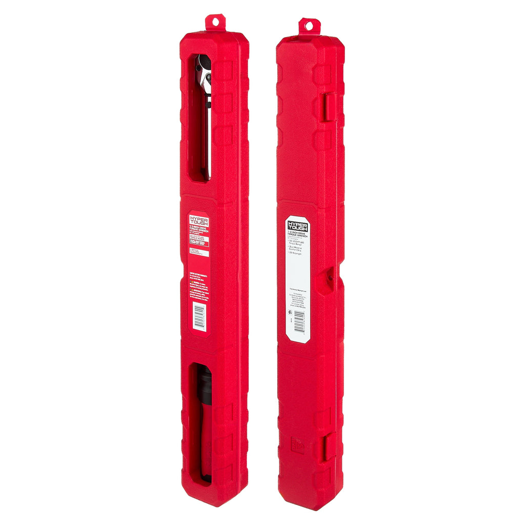 Hyper Tough 1/2-inch Heavy-Duty Torque Wrench, 50-250 ft-lbs