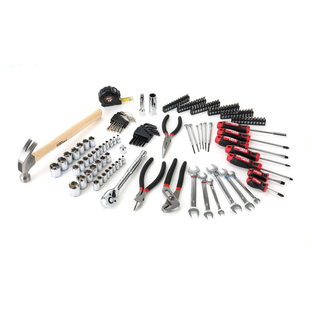 Hyper Tough 160 Piece Home Tool Set with Molded Case