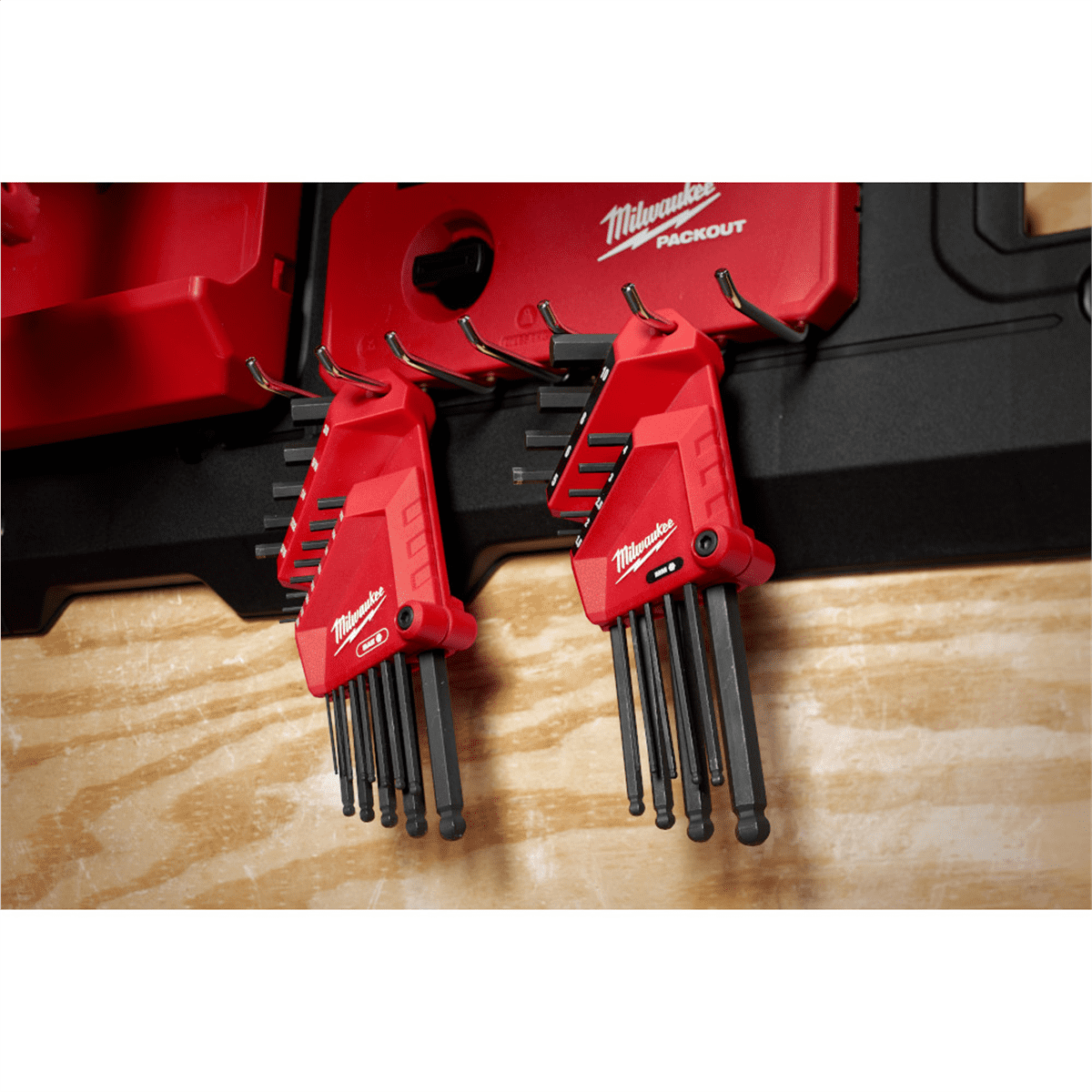 Milwaukee Tool 22-Key Ball End L-Style Hex Key Set - SAE/Metric