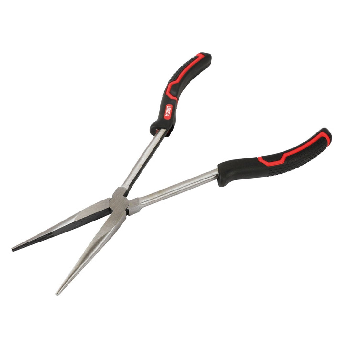 Hyper Tough 11-inch Long Nose Pliers with Ergonomic Soft Grip Handles