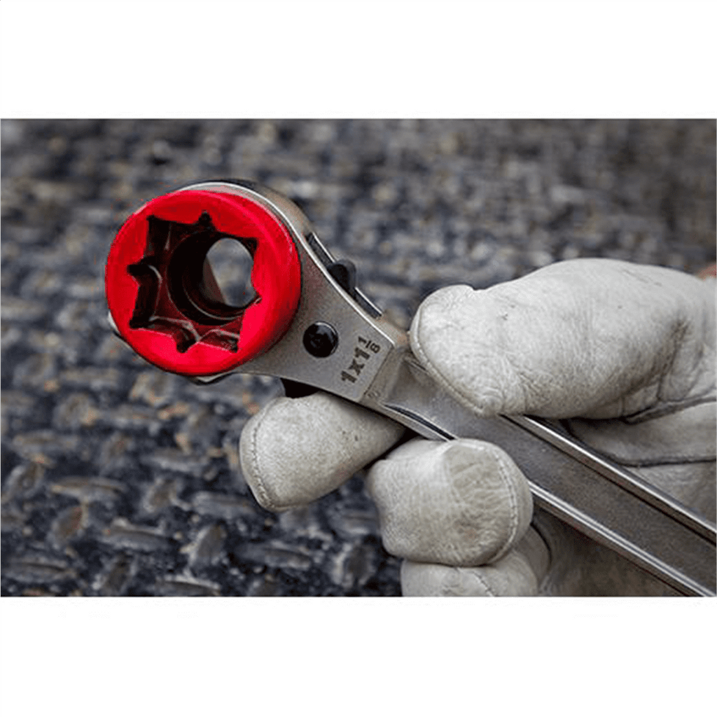 Milwaukee Tool Lineman?s High-Leverage Ratcheting Box Wrench