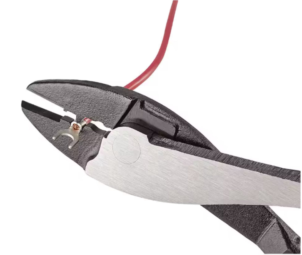 Milwaukee 48-22-6103 Crimping Plier, 8.976 in OAL, 1-1/2 in Jaw Opening, Comfort-Grip Handle Black/Red