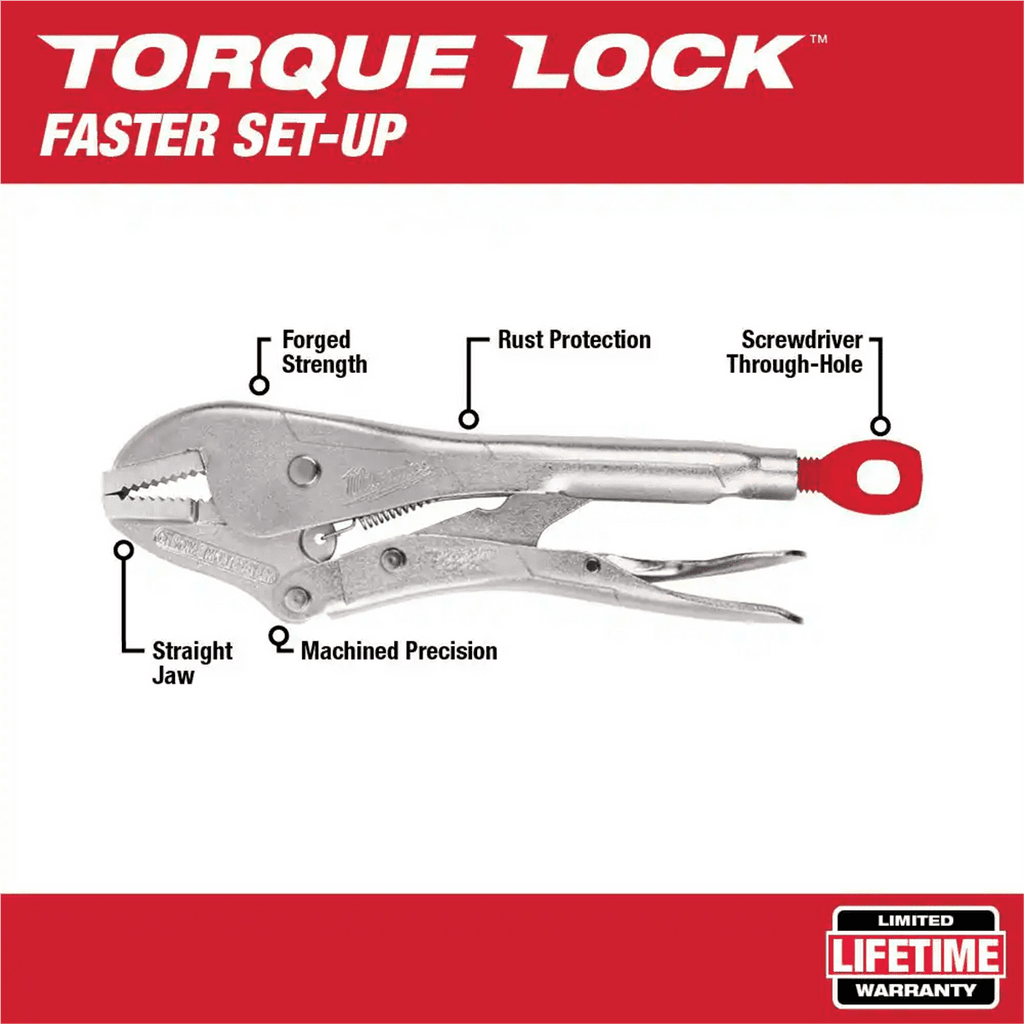 Milwaukee Tool 5 TORQUE LOCK Curved Locking Pliers