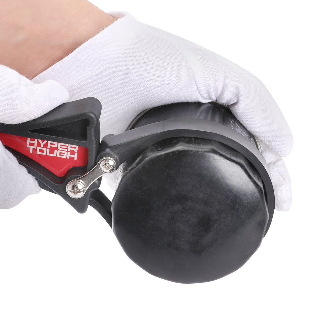 Hyper Tough Adjustable Strap Oil Filter Wrench, 1 to 4 inch, Heavy Duty, Scratch Free, Multipurpose