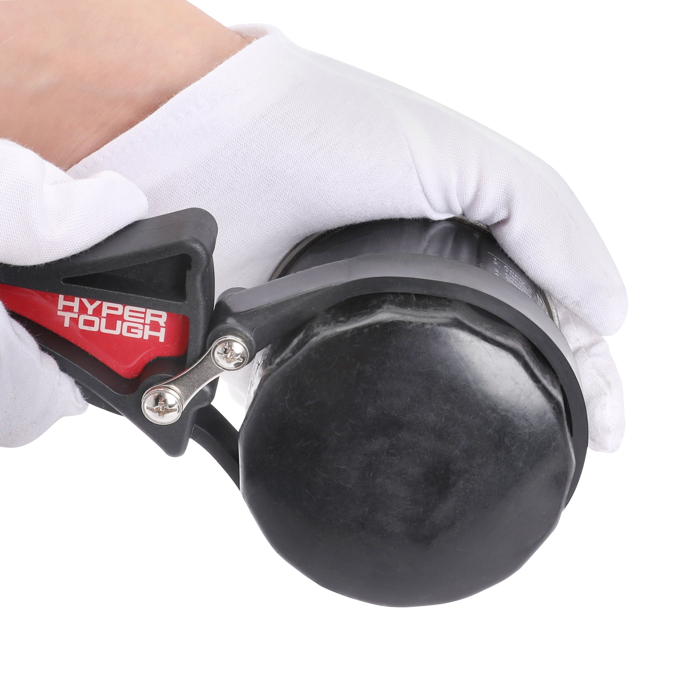 Hyper Tough Adjustable Strap Oil Filter Wrench, 1 to 4 inch, Heavy Duty, Scratch Free, Multipurpose