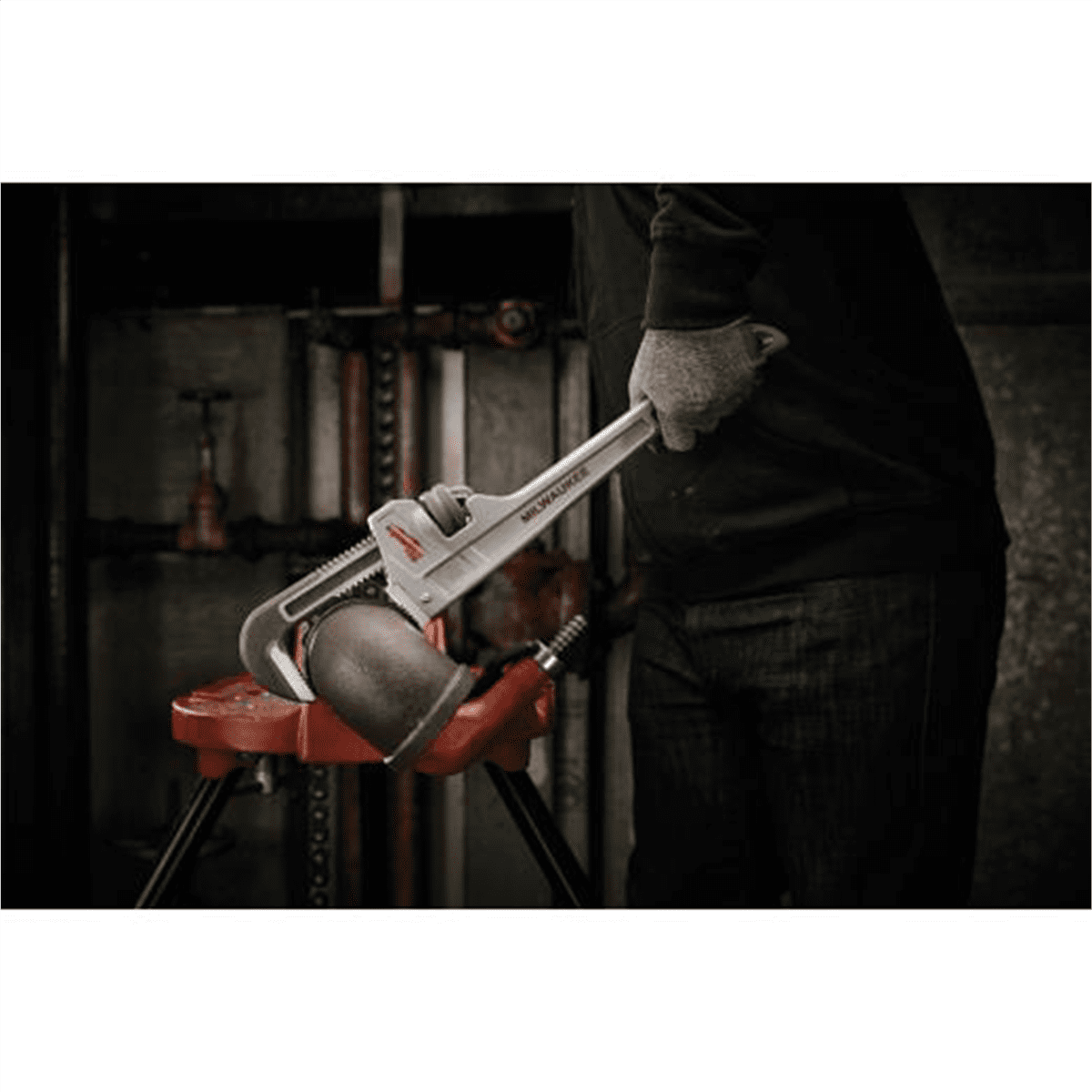 Milwaukee Tool 18&rdquo; Aluminum Pipe Wrench
