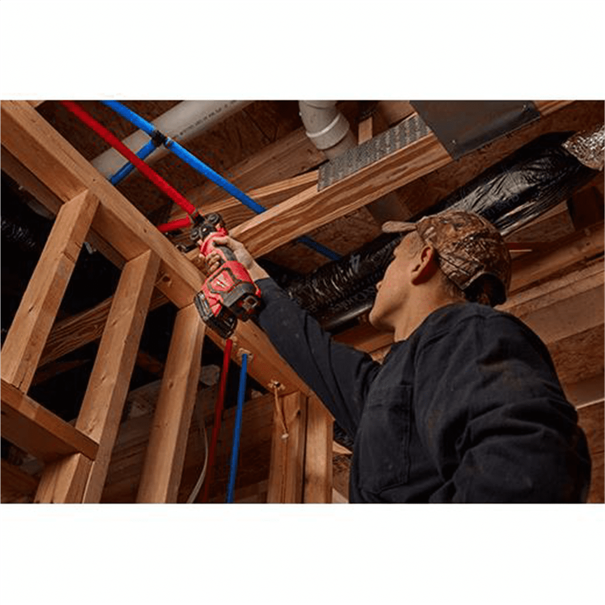Milwaukee Tool M18 Short Throw Press Tool Kit with PEX Crimp Jaws